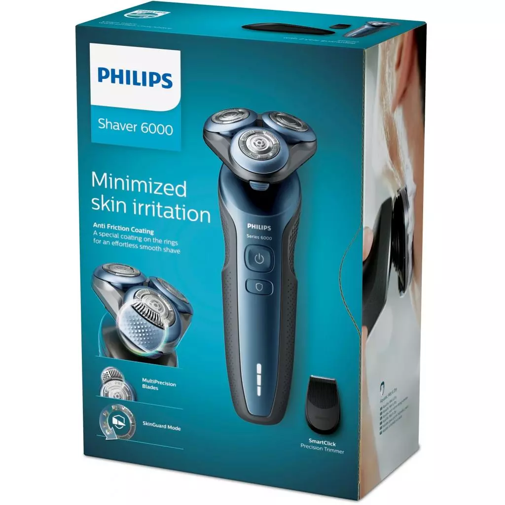 Электробритва Philips series 6000 S6620/11 (S6620/11) - 3 Электробритва Philips series 6000 S6620/11 (S6620/11) - 3