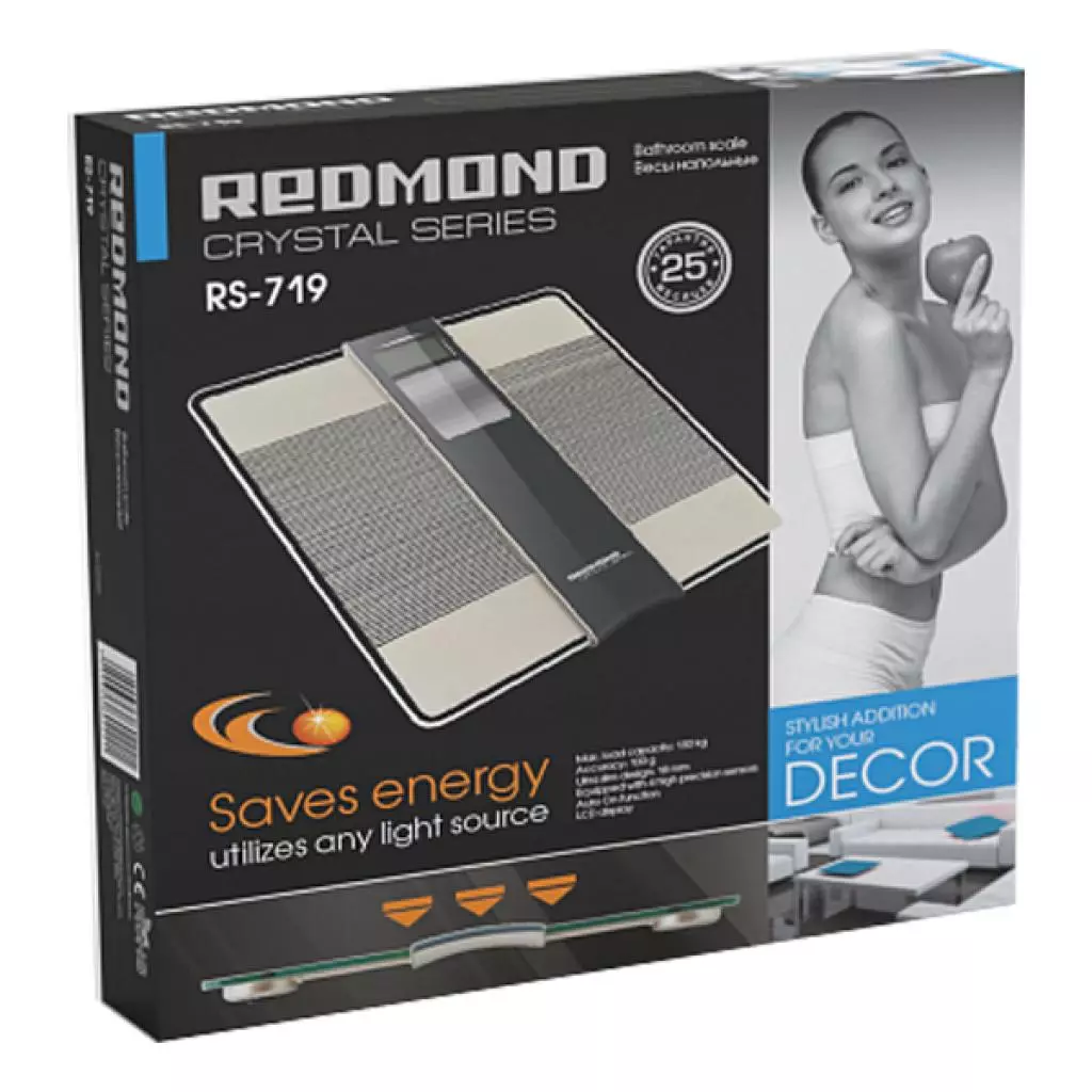 Весы напольные Redmond RS-719 Gray - 3