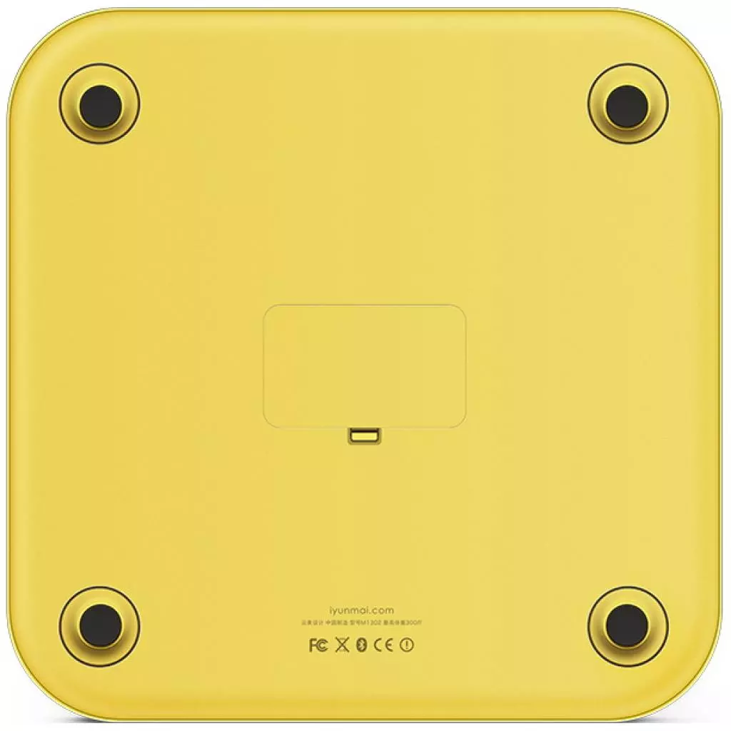 Весы напольные Yunmai Color Smart Scale Yellow (M1302-YL) - 1 Весы напольные Yunmai Color Smart Scale Yellow (M1302-YL) - 1