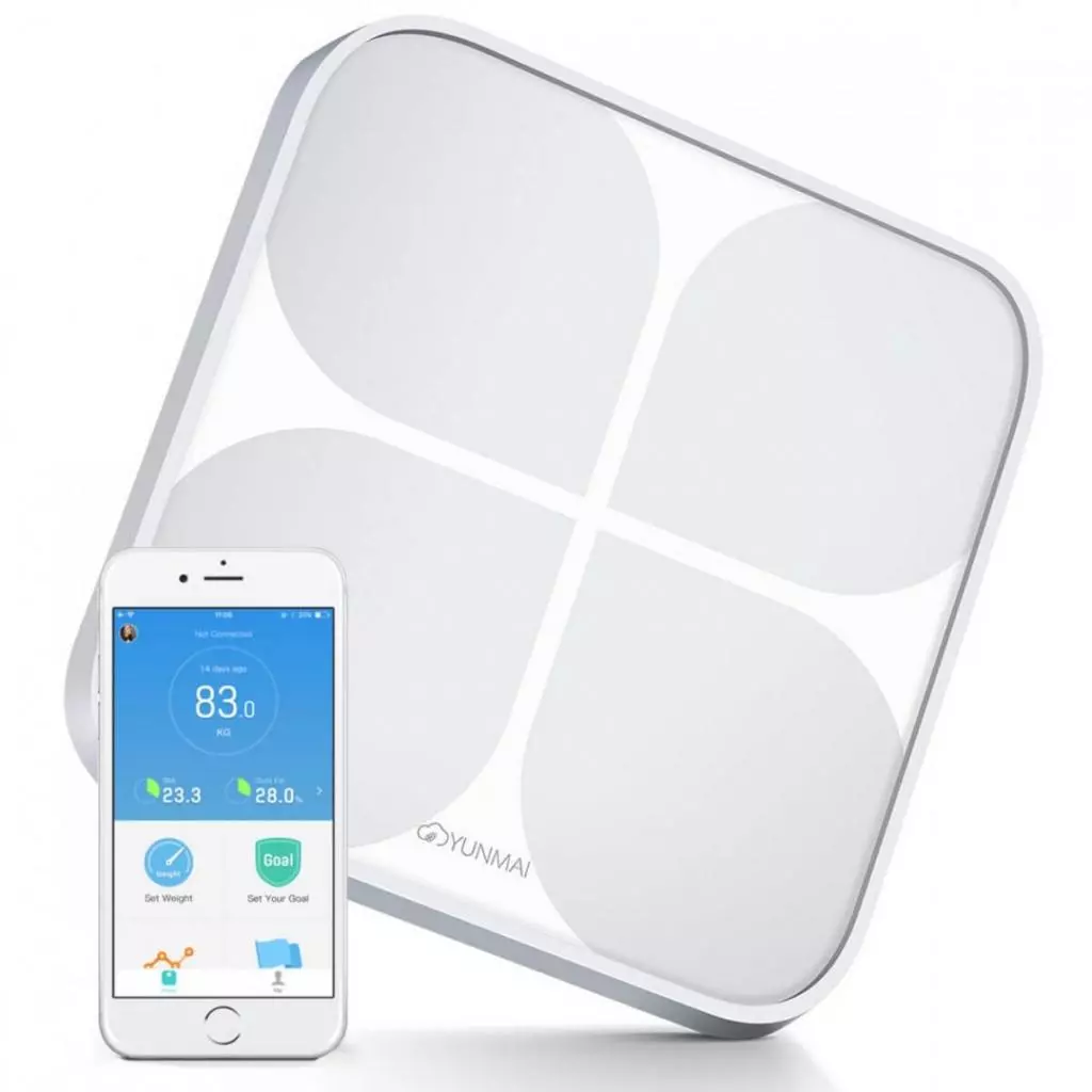 Весы напольные Yunmai 2 Smart Scale Silver (Y2SSS) - 3 Весы напольные Yunmai 2 Smart Scale Silver (Y2SSS) - 3