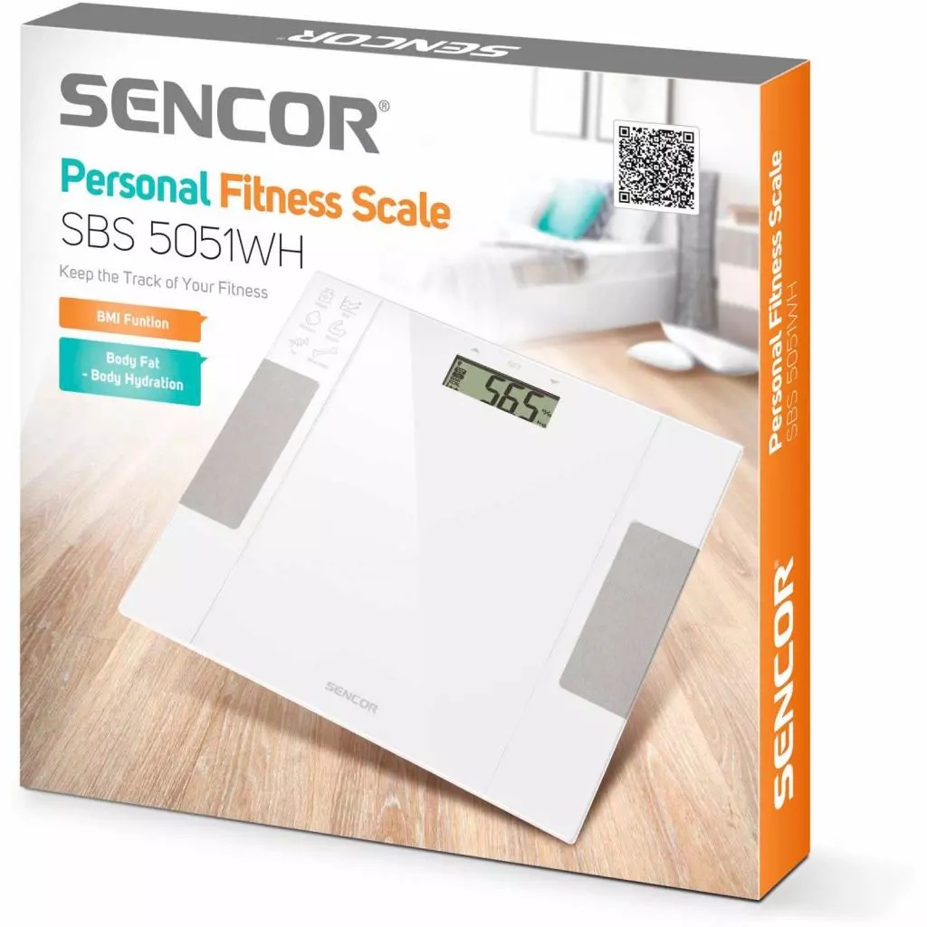 Весы напольные Sencor SBS 5051WH - 7 Весы напольные Sencor SBS 5051WH - 7