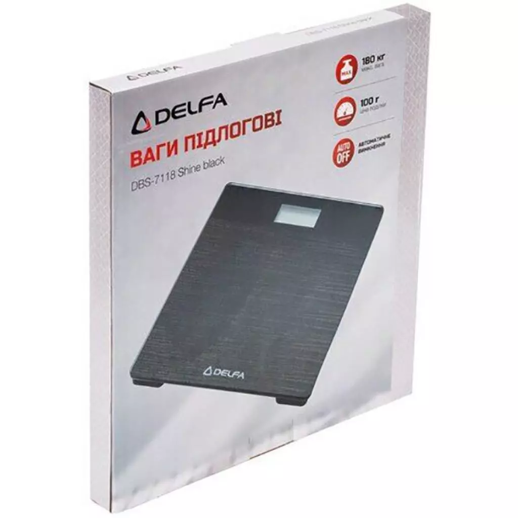 Весы напольные Delfa DBS-7118 - 4 Весы напольные Delfa DBS-7118 - 4