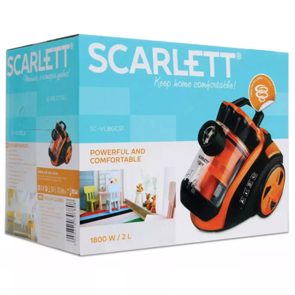 Пылесос Scarlett SC-VC80C091 - 7