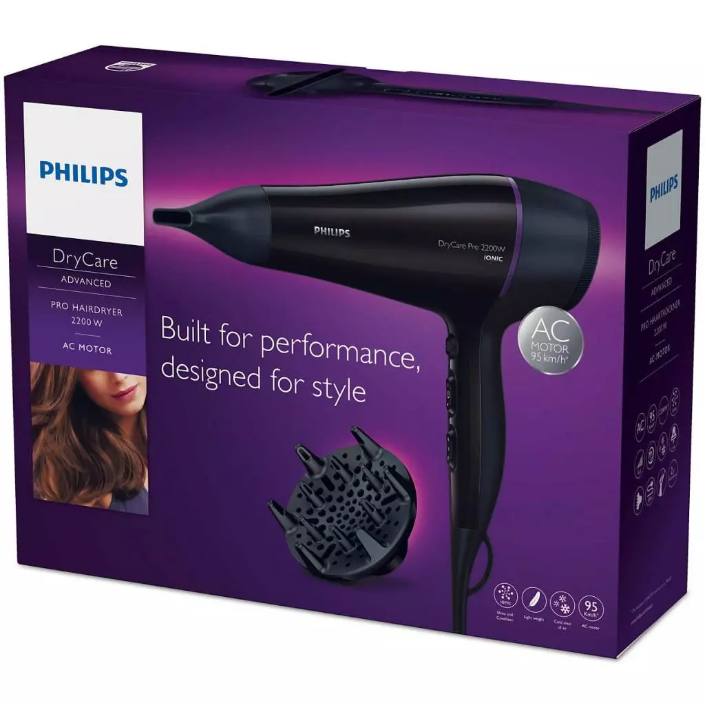 Фен Philips BHD 176/00 (BHD176/00) - 7 Фен Philips BHD 176/00 (BHD176/00) - 7