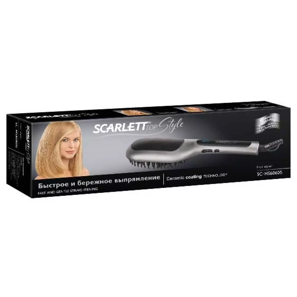 Электрощетка для волос Scarlett SC HS 60605 (SC-HS60605) - 2 Электрощетка для волос Scarlett SC HS 60605 (SC-HS60605) - 2