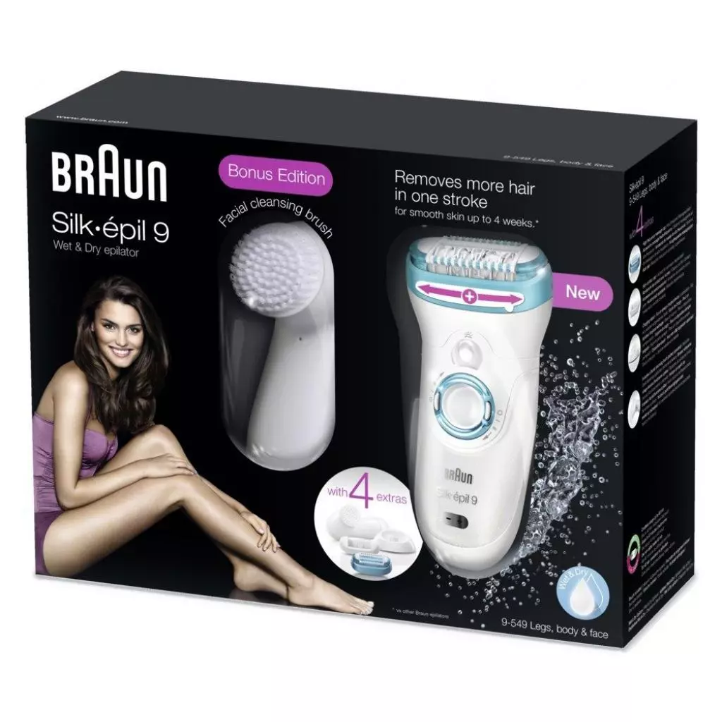 Эпилятор Braun SE 9549 (SE9549) - 3 Эпилятор Braun SE 9549 (SE9549) - 3