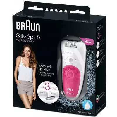 Эпилятор Braun SE 5531Wet&Dry (SE5531) - 3 Эпилятор Braun SE 5531Wet&Dry (SE5531) - 3