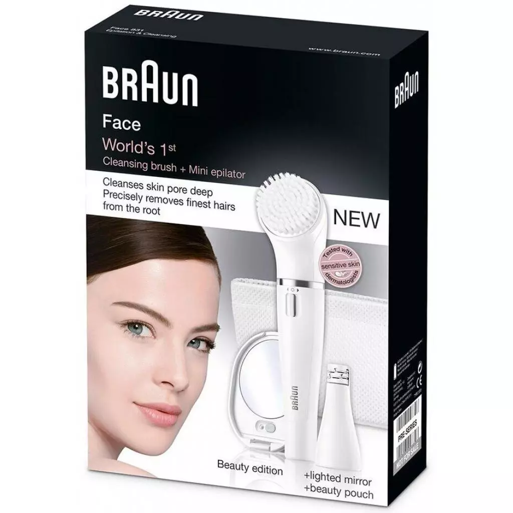 Эпилятор Braun SE 831 Face (SE831Face) - 4 Эпилятор Braun SE 831 Face (SE831Face) - 4
