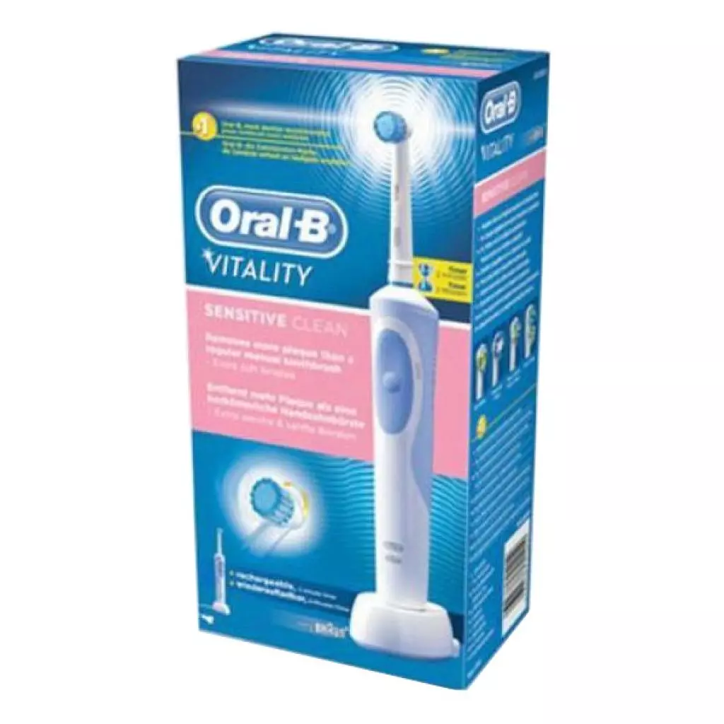 Электрическая зубная щетка Oral-B Vitality Sensitive (D12) - 2 Электрическая зубная щетка Oral-B Vitality Sensitive (D12) - 2