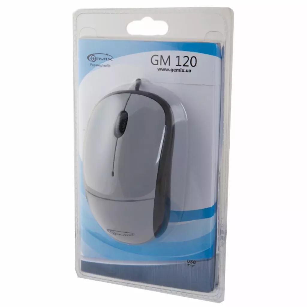 Мышка Gemix GM120 grey - 3 Мышка Gemix GM120 grey - 3