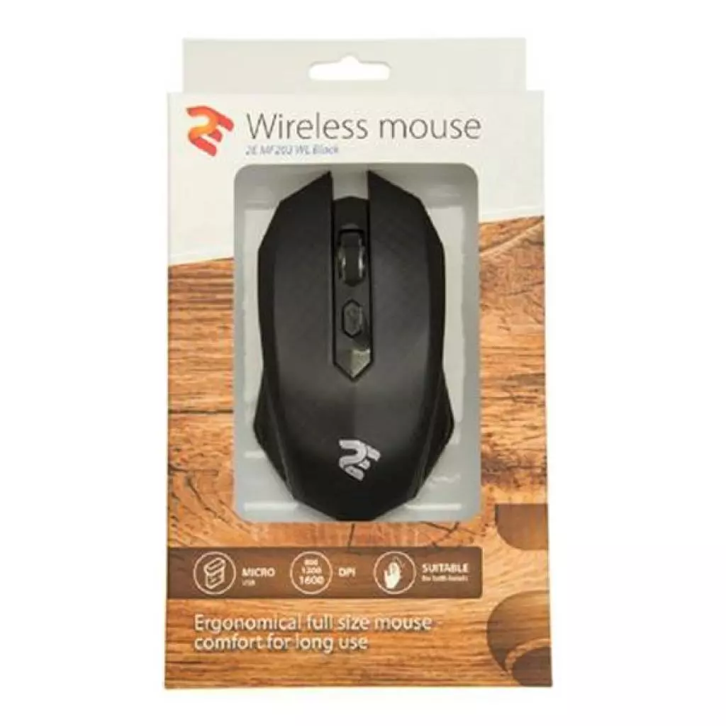 Мышка 2E MF203 WL Black (2E-MF203WB) - 3 Мышка 2E MF203 WL Black (2E-MF203WB) - 3