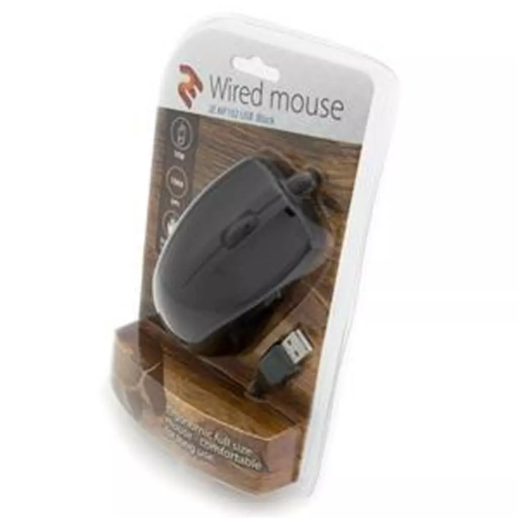 Мышка 2E MF102 USB Black (2E-MF102UB) - 3 Мышка 2E MF102 USB Black (2E-MF102UB) - 3