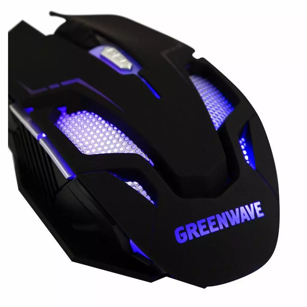 Мышка Greenwave KM-GM-4000LU, black (R0014222) - 2