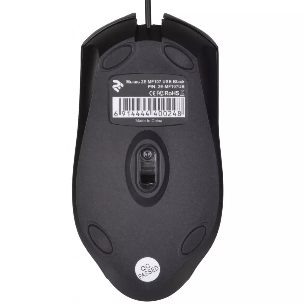 Мышка 2E MF107 USB Black (2E-MF107UB) - 3 Мышка 2E MF107 USB Black (2E-MF107UB) - 3