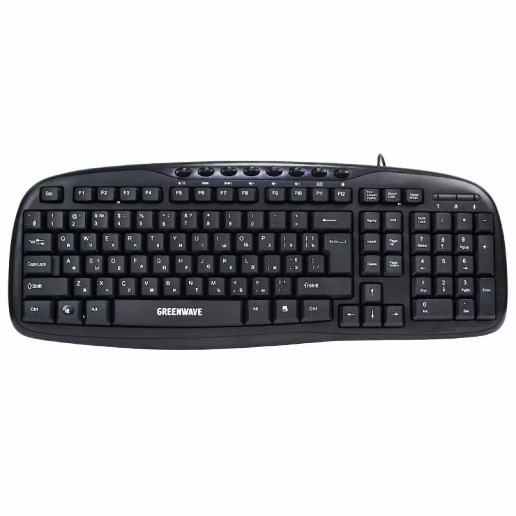 Клавиатура Greenwave KB-MM-801 black (R0015248)
