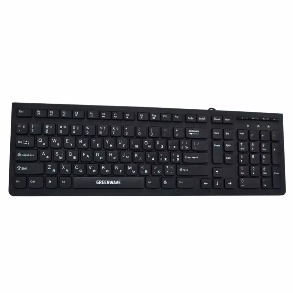 Клавиатура Greenwave KB-FN-401 black (R0015249) - 1 Клавиатура Greenwave KB-FN-401 black (R0015249) - 1