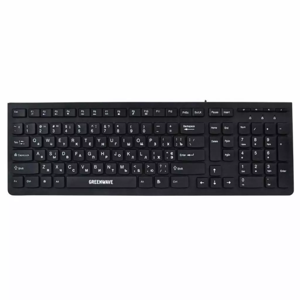 Клавиатура Greenwave KB-FN-401 black (R0015249)