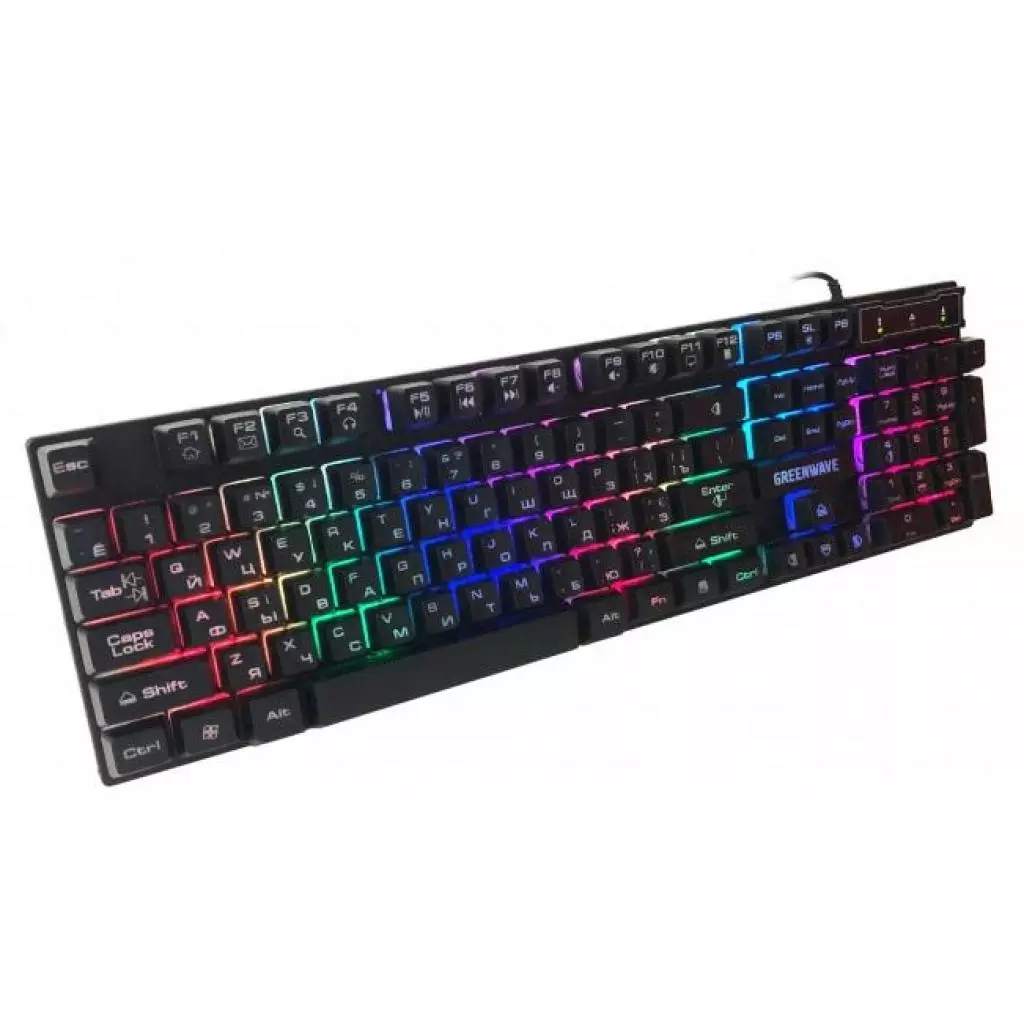 Клавиатура Greenwave GK-110L Black (R0015323) - 1 Клавиатура Greenwave GK-110L Black (R0015323) - 1