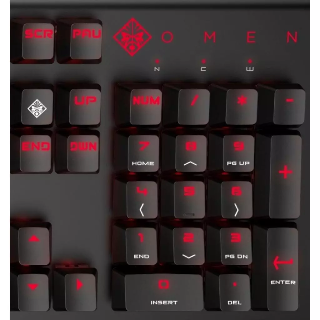 Клавиатура HP Omen 1100 Black (1MY13AA) - 7 Клавиатура HP Omen 1100 Black (1MY13AA) - 7