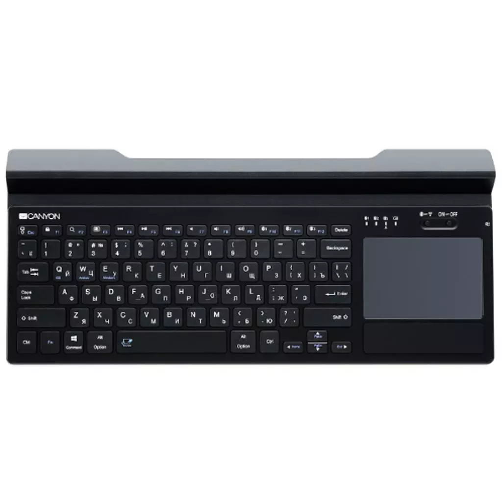 Клавиатура Canyon CND-HBTK7-RU Black USB (CND-HBTK7-RU) - 1