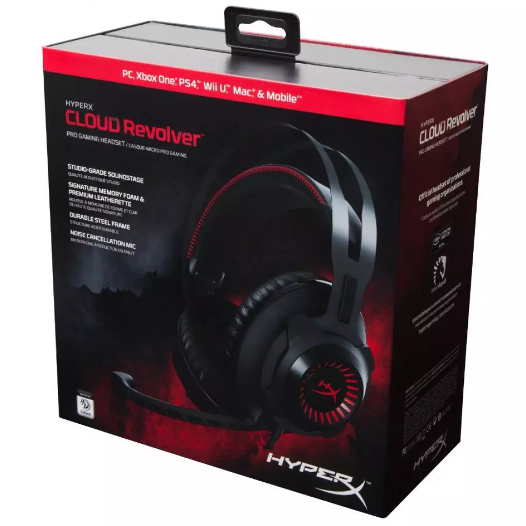 Наушники HyperX Cloud Revolver (HX-HSCR-BK/EE) - 11 Наушники HyperX Cloud Revolver (HX-HSCR-BK/EE) - 11