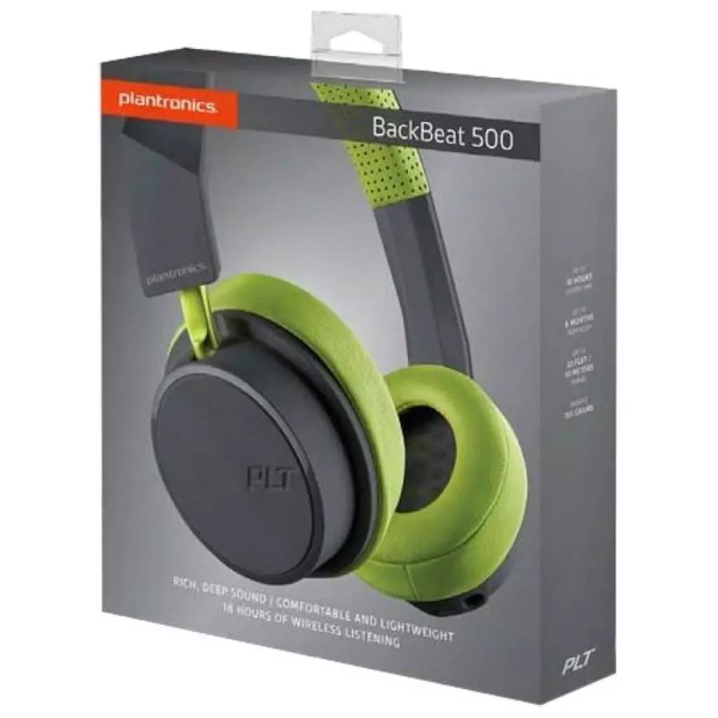 Наушники Plantronics BackBeat 500 grey (207850-01) - 3 Наушники Plantronics BackBeat 500 grey (207850-01) - 3