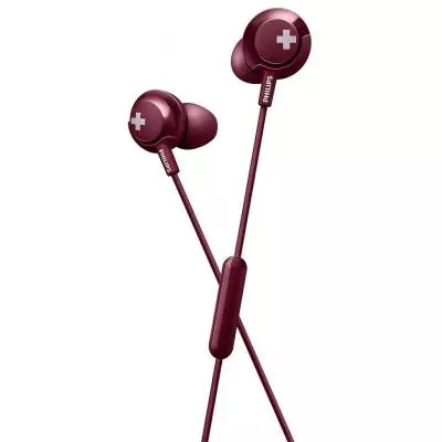 Наушники PHILIPS SHE4305 Red (SHE4305RD/00) - 1