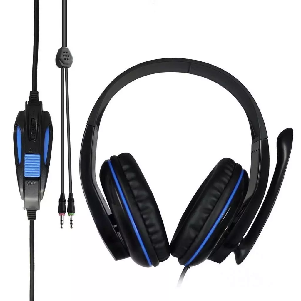 Наушники SADES Tpower Black/Blue (SA701-B-BL) - 6