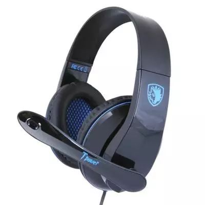 Наушники SADES Tpower Black/Blue (SA701-B-BL)