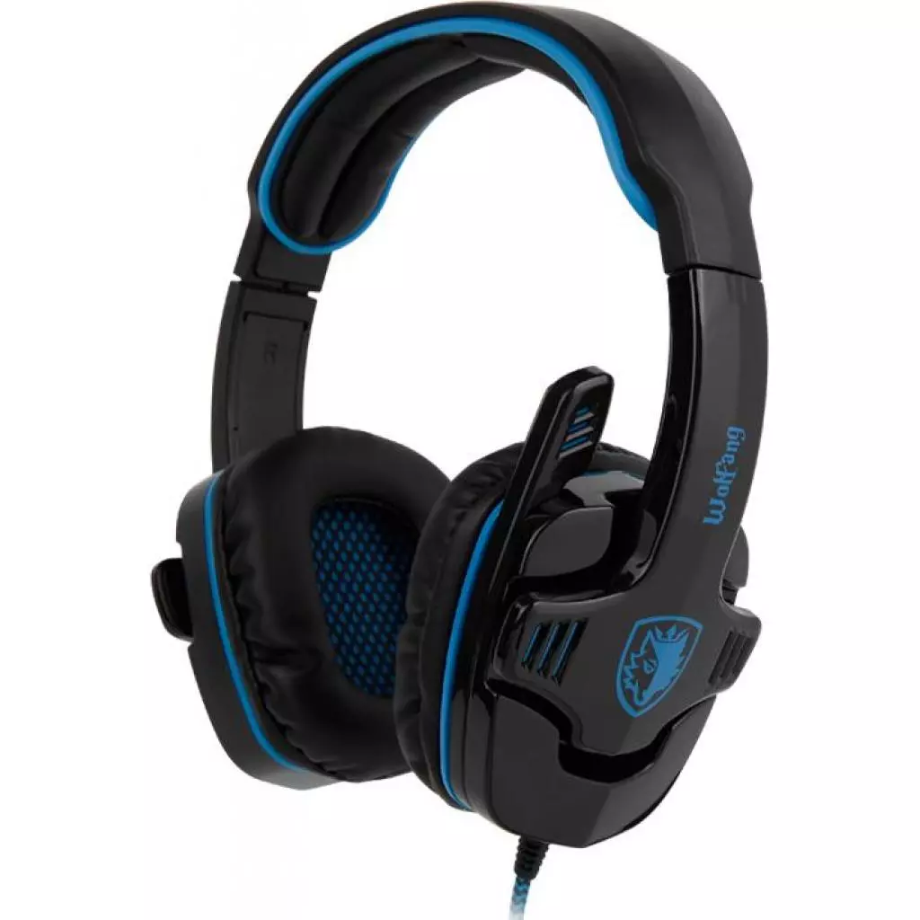 Наушники SADES Wolfang Black/Blue (SA901-B-BL) - 2 Наушники SADES Wolfang Black/Blue (SA901-B-BL) - 2