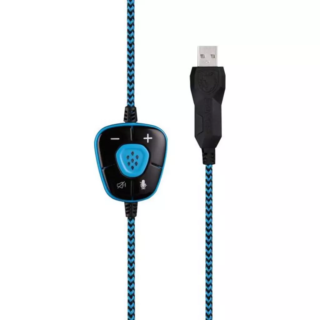 Наушники SADES Wolfang Black/Blue (SA901-B-BL) - 8 Наушники SADES Wolfang Black/Blue (SA901-B-BL) - 8