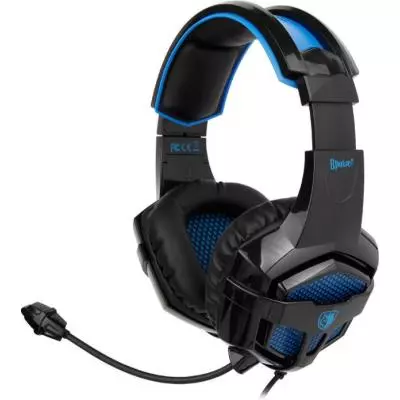 Наушники SADES Bpower Black/Blue (SA739-B-BL)