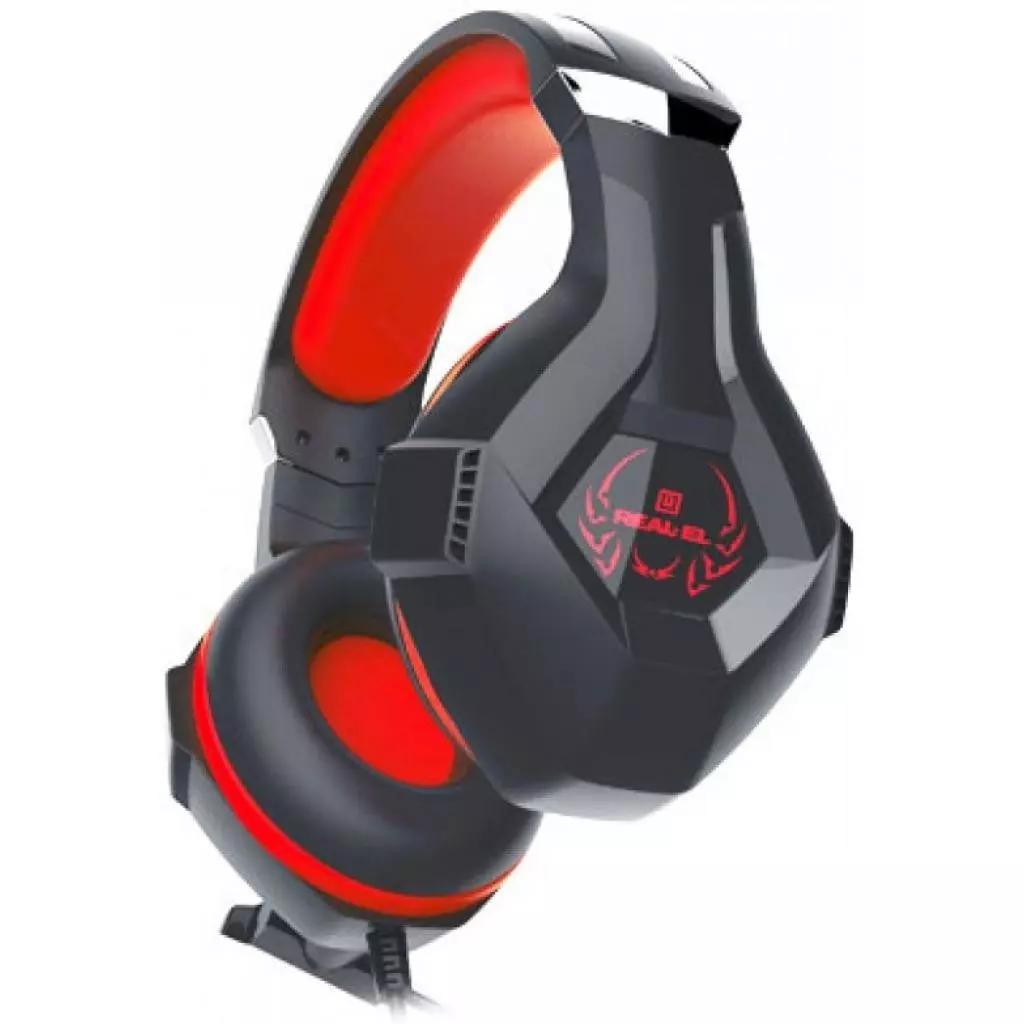 Наушники REAL-EL GDX-7575 Black-Red - 6 Наушники REAL-EL GDX-7575 Black-Red - 6