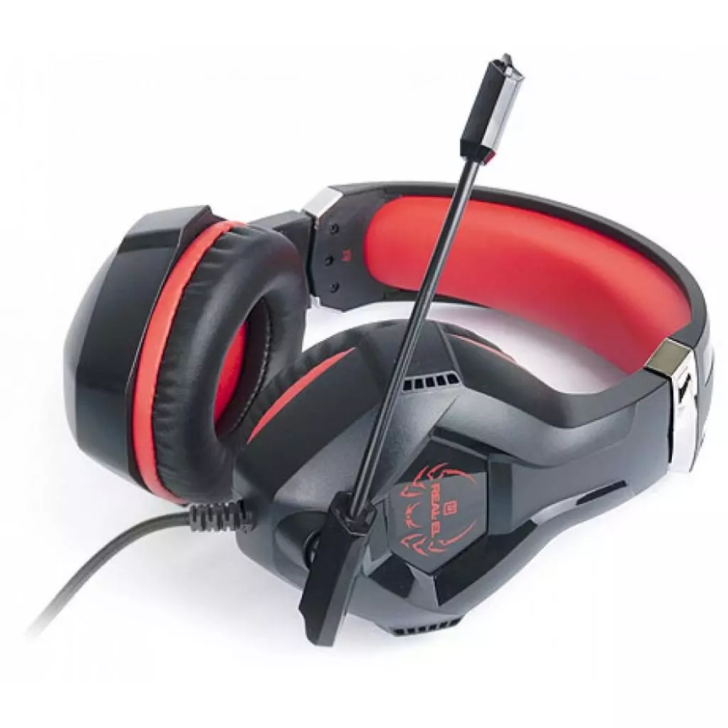 Наушники REAL-EL GDX-7575 Black-Red - 7 Наушники REAL-EL GDX-7575 Black-Red - 7