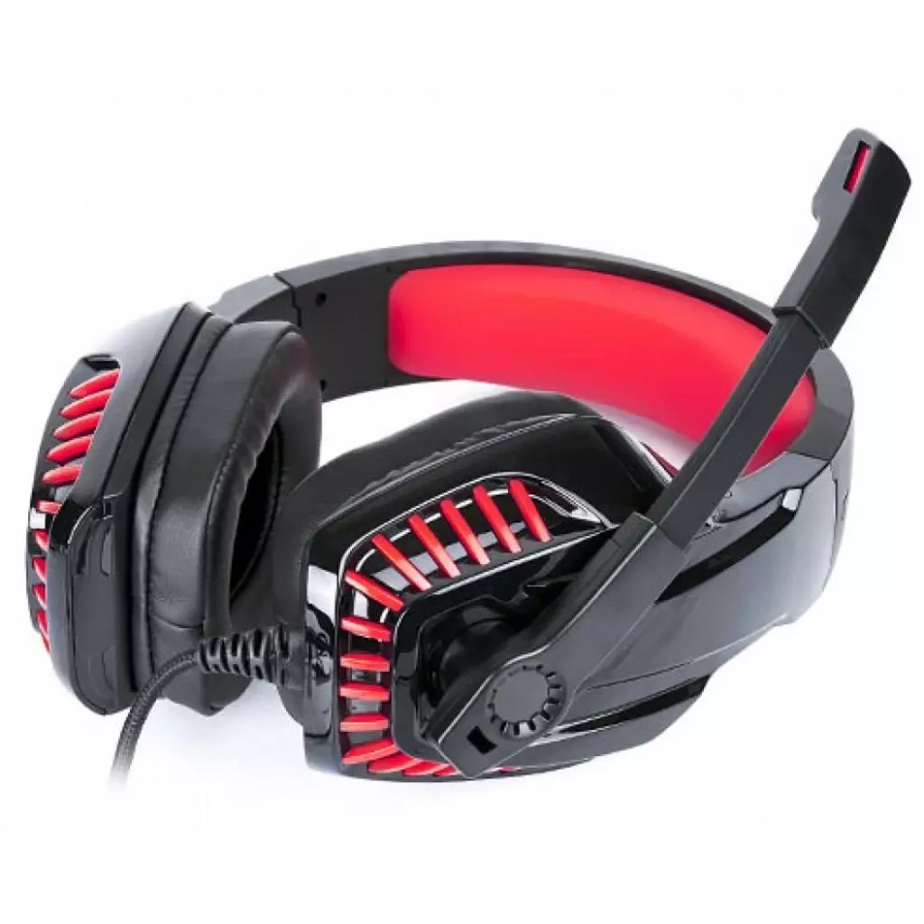 Наушники REAL-EL GDX-7650 Black-Red - 4 Наушники REAL-EL GDX-7650 Black-Red - 4