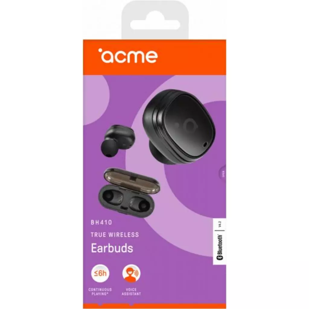 Наушники ACME BH410 True wireless in-ear headphones (4770070880852) - 3