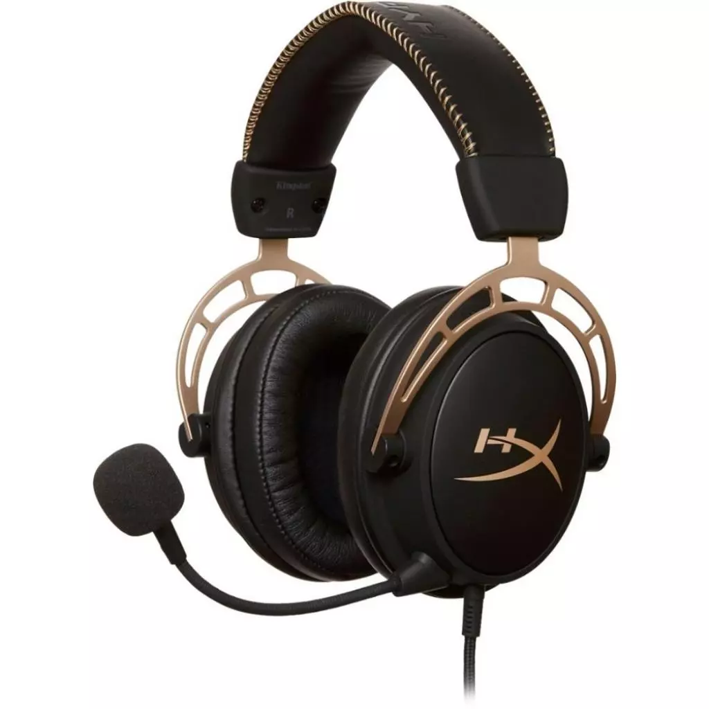 Наушники HyperX Cloud Alpha Gold Limited Edition (HX-HSCA-GD/NAP)