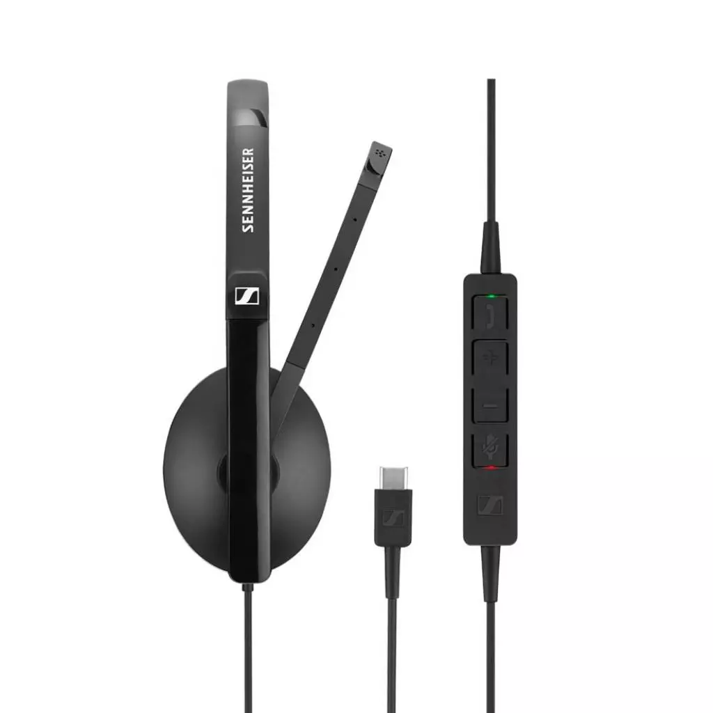 Наушники Sennheiser SC 130 USB-C Mono (508353) - 1 Наушники Sennheiser SC 130 USB-C Mono (508353) - 1