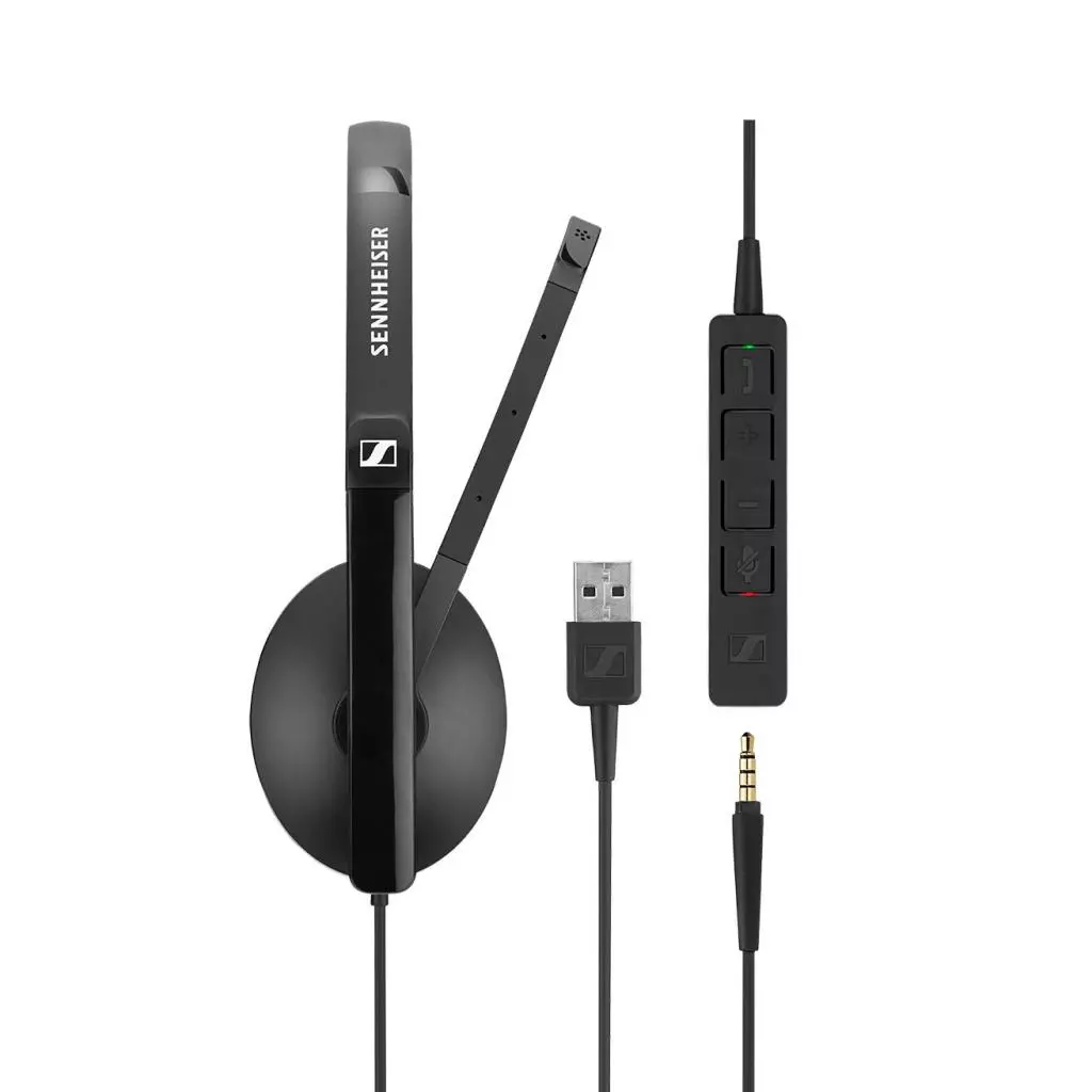 Наушники Sennheiser SC 135 USB / 3.5mm Mono (508316) - 1 Наушники Sennheiser SC 135 USB / 3.5mm Mono (508316) - 1