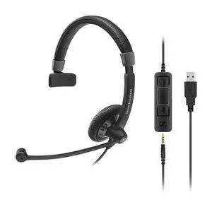 Наушники Sennheiser SC 45 USB / 3.5mm CTRL Mono (507084)