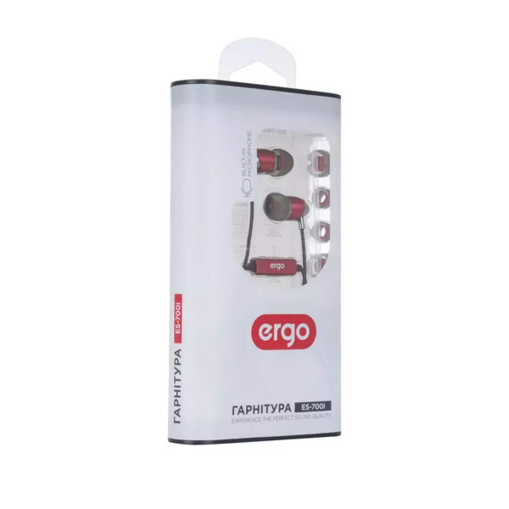 Наушники Ergo ES-700i Red - 2