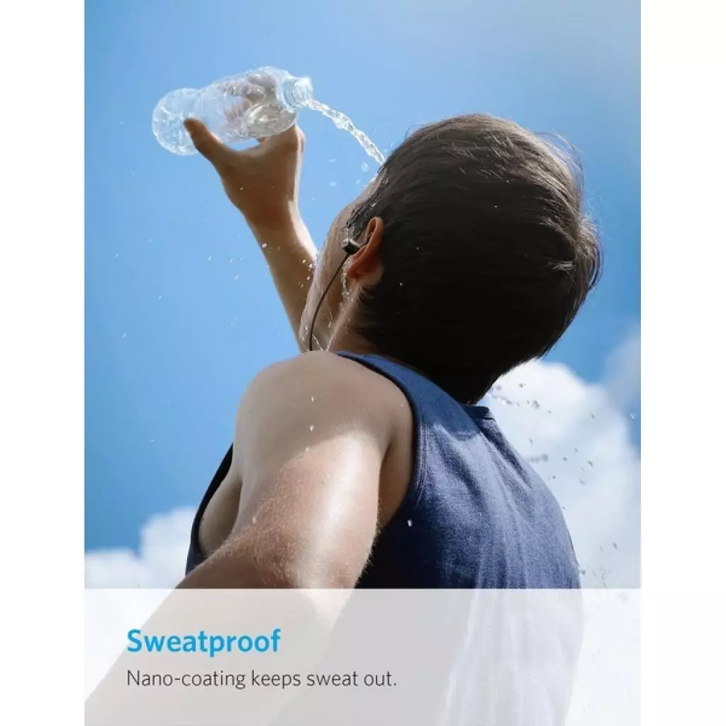 Наушники Anker SoundBuds Flow Black (A3234Z11) - 4 Наушники Anker SoundBuds Flow Black (A3234Z11) - 4