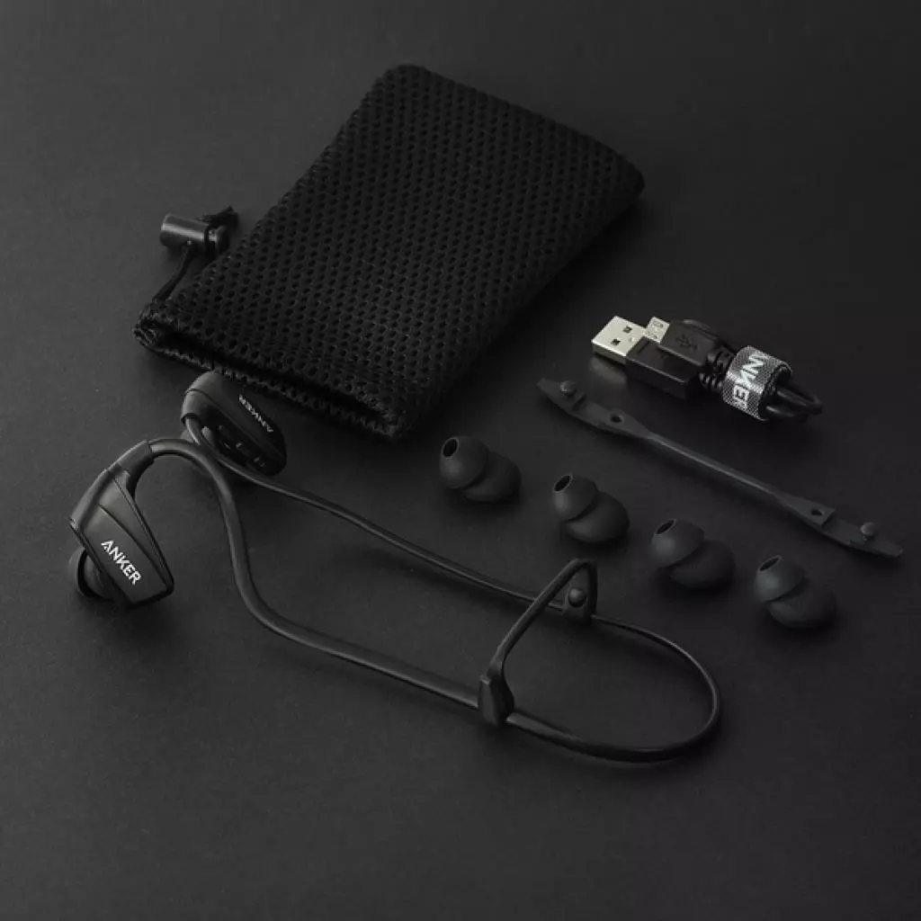 Наушники Anker SoundBuds Sport NB10 Black (A3260H11) - 6 Наушники Anker SoundBuds Sport NB10 Black (A3260H11) - 6