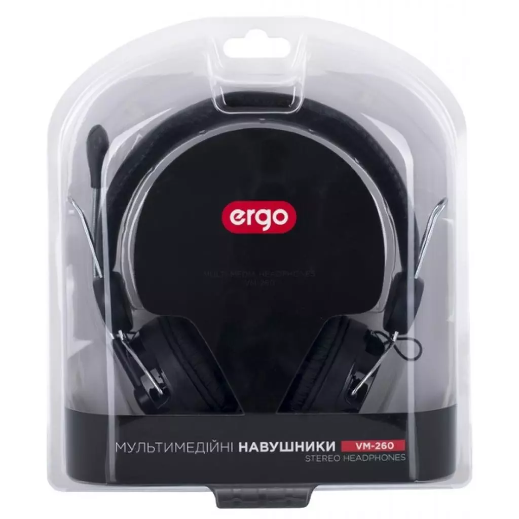 Наушники Ergo VM-260 Black (SM-HD260M.V)