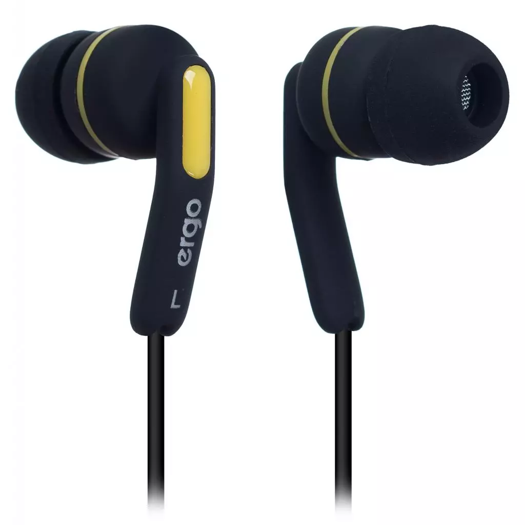 Наушники Ergo VT-109 Yellow - 1 Наушники Ergo VT-109 Yellow - 1