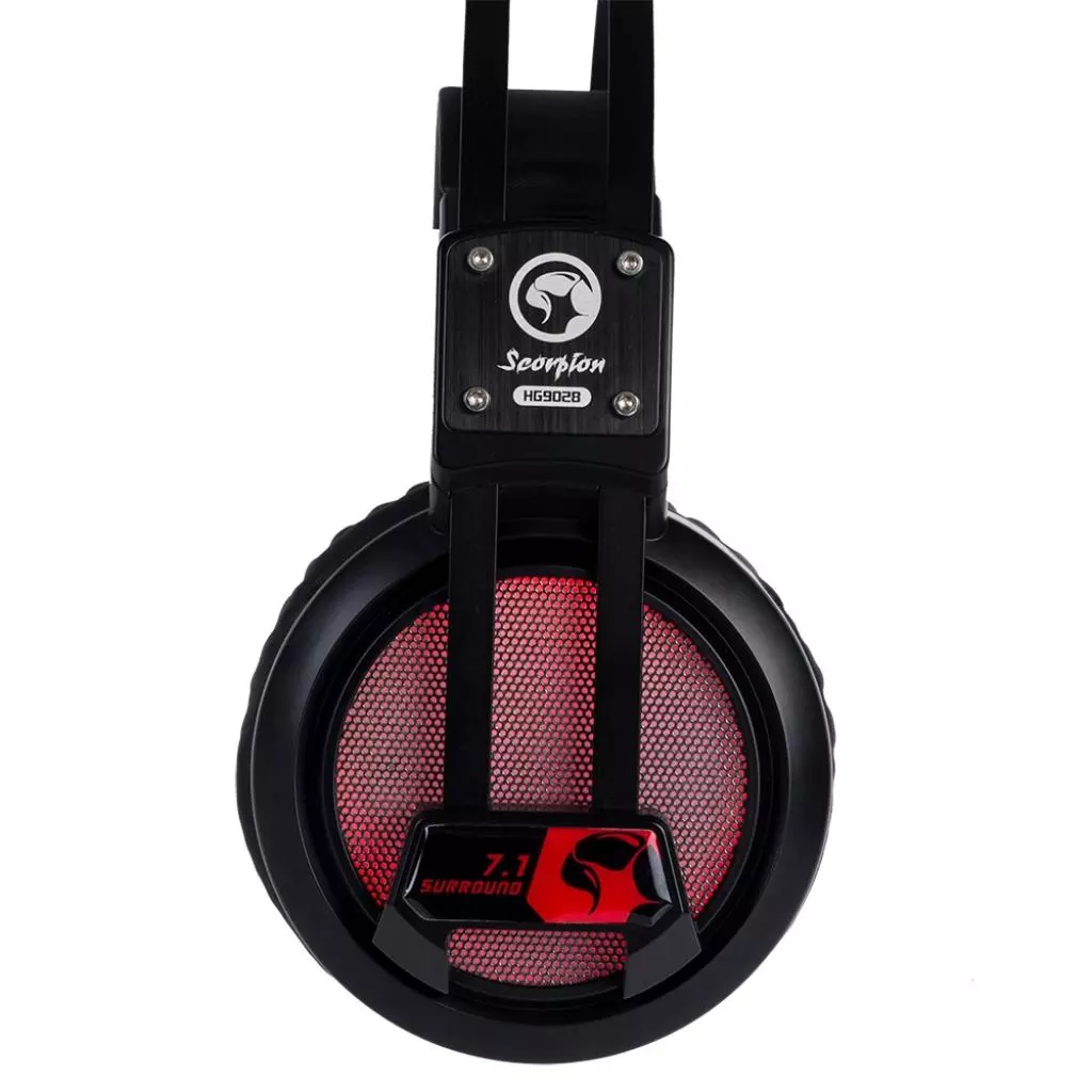 Наушники Marvo HG9028 7colors-LED 7.1 Black (HG9028) - 3 Наушники Marvo HG9028 7colors-LED 7.1 Black (HG9028) - 3