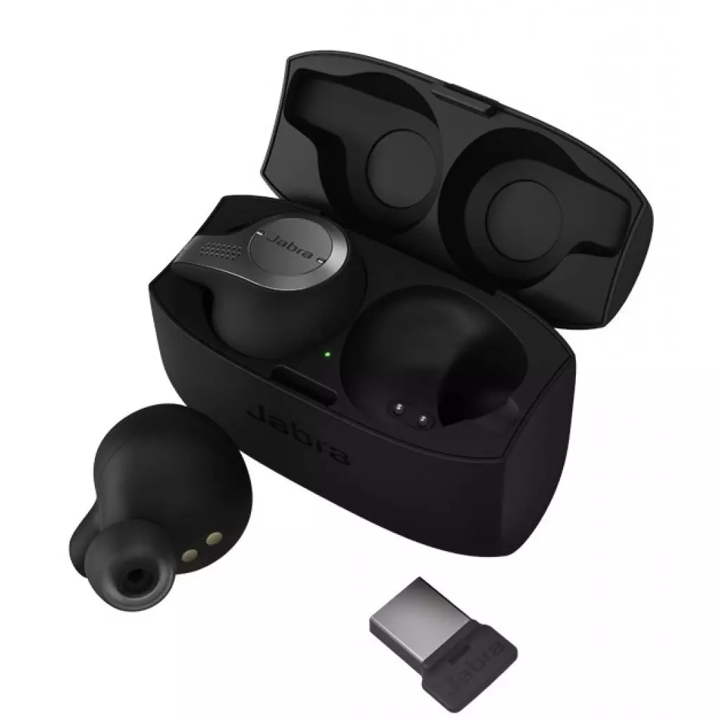 Наушники Jabra Evolve 65t Titanium Black Link 370 MS (6598-832-109) - 1 Наушники Jabra Evolve 65t Titanium Black Link 370 MS (6598-832-109) - 1