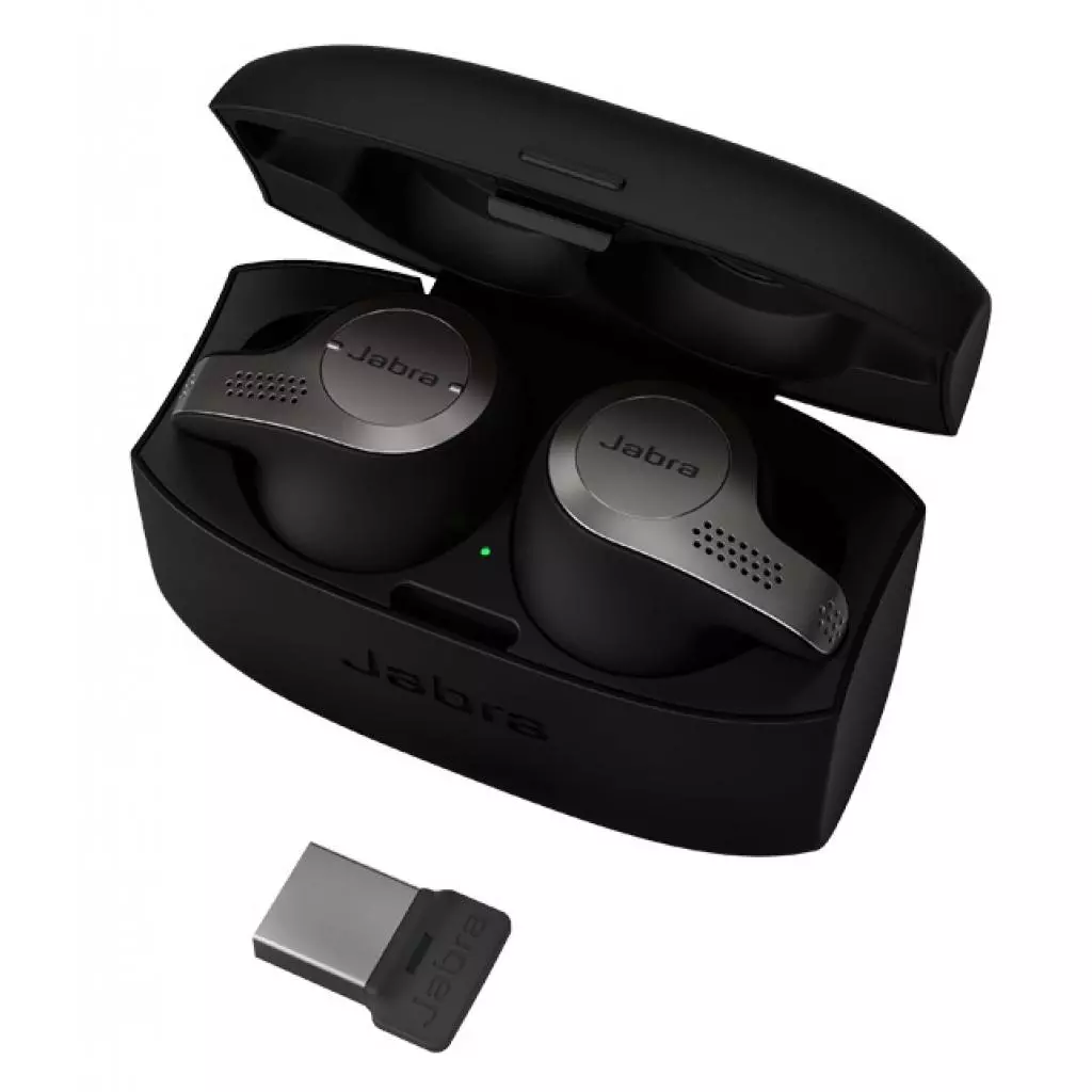 Наушники Jabra Evolve 65t Titanium Black Link 370 MS (6598-832-109) - 2 Наушники Jabra Evolve 65t Titanium Black Link 370 MS (6598-832-109) - 2