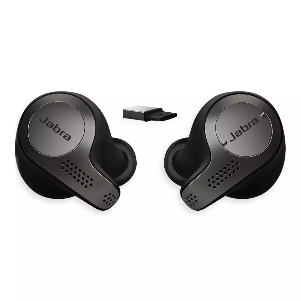 Наушники Jabra Evolve 65t Titanium Black Link 370 MS (6598-832-109)