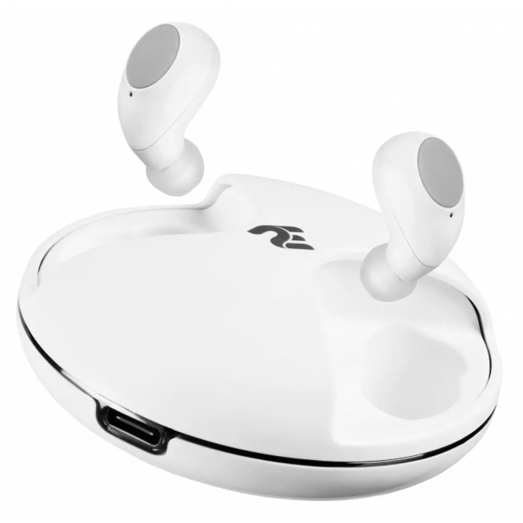 Наушники 2E RainDrops True Wireless Waterproof Mic White (2E-EBTWRDWT)